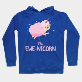 Ewenicorn | Sheep Ewe Puns | Funny Unicorn Hoodie